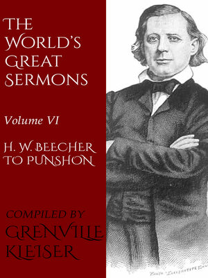 cover image of The World's Great Sermons